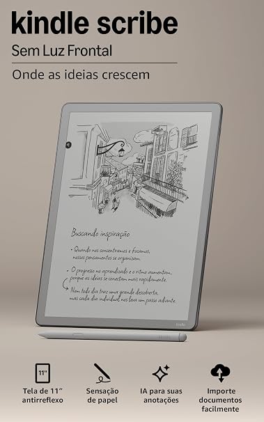 Kindle Scribe 16GB (sem luz frontal)
