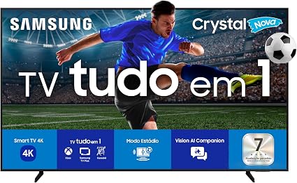 Samsung Smart TV 65'' Crystal UHD 4K (U8100F 2025)