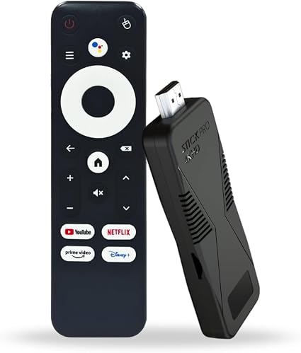 Proeletronic TV Stickpro 4K HD com Controle por Voz